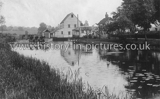 The Mill and River, Fyfield, Essex. c1916